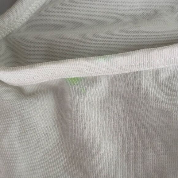 VERSACE White Sports Bra with Gray Band - Picture 7 of 8